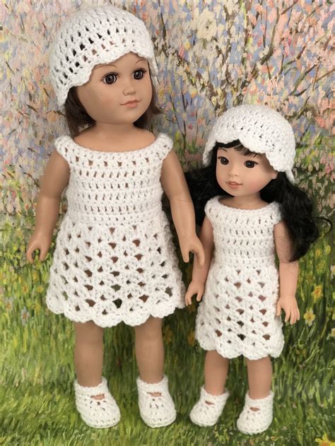 easy crochet doll dress for beginners|doll dress pattern free printable.